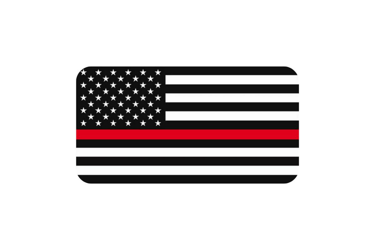 Thin Red Line Flag