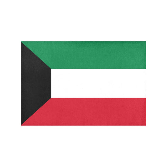 Kuwait Flag Placemats 12" x 18" (Set of 6)