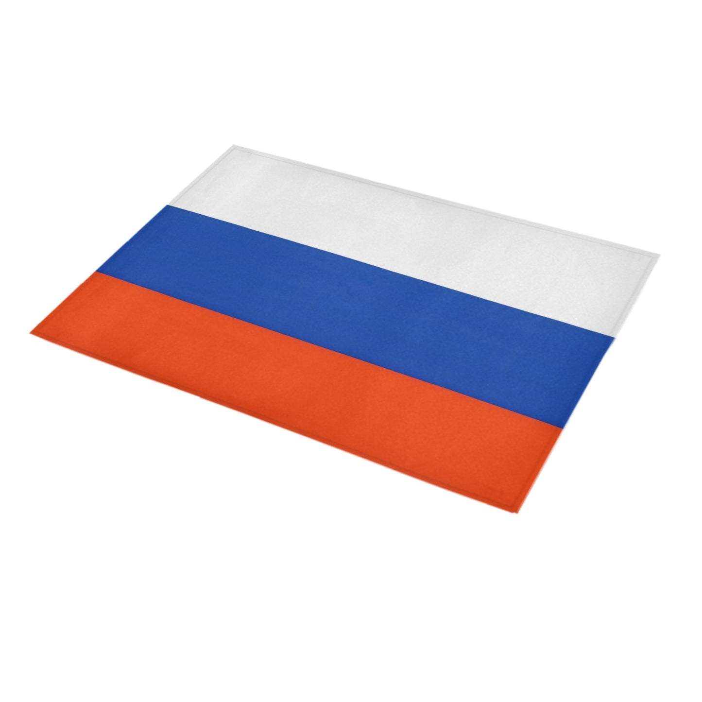 Russia Flag Inspired Doormat 30" x 18" (Sponge Material)