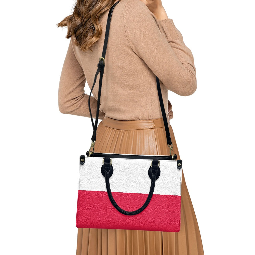 Poland Flag Bag With Pride Inside – PU Leather Purse With Everyday Glide - Luv My Flag