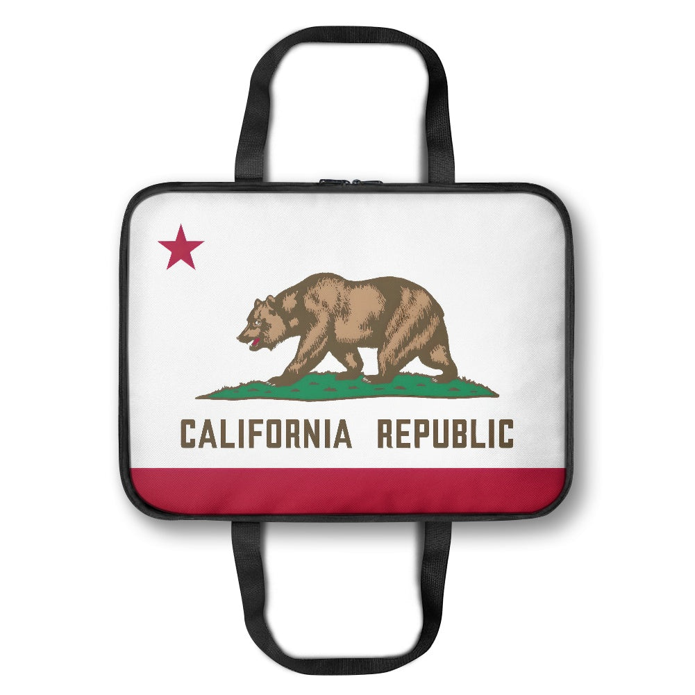 California Flag Inspired Insulated Casserole Carrier – Durable Hot & Cold Food Bag