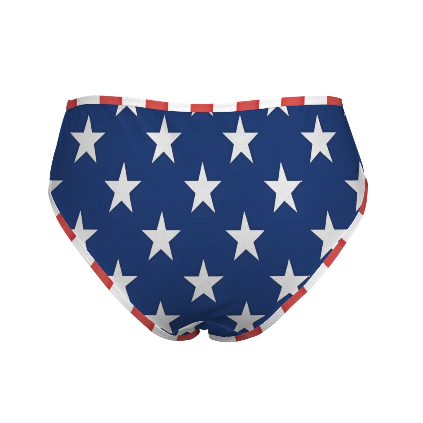 USA/American Flag Inspired Women's High Waisted Brief