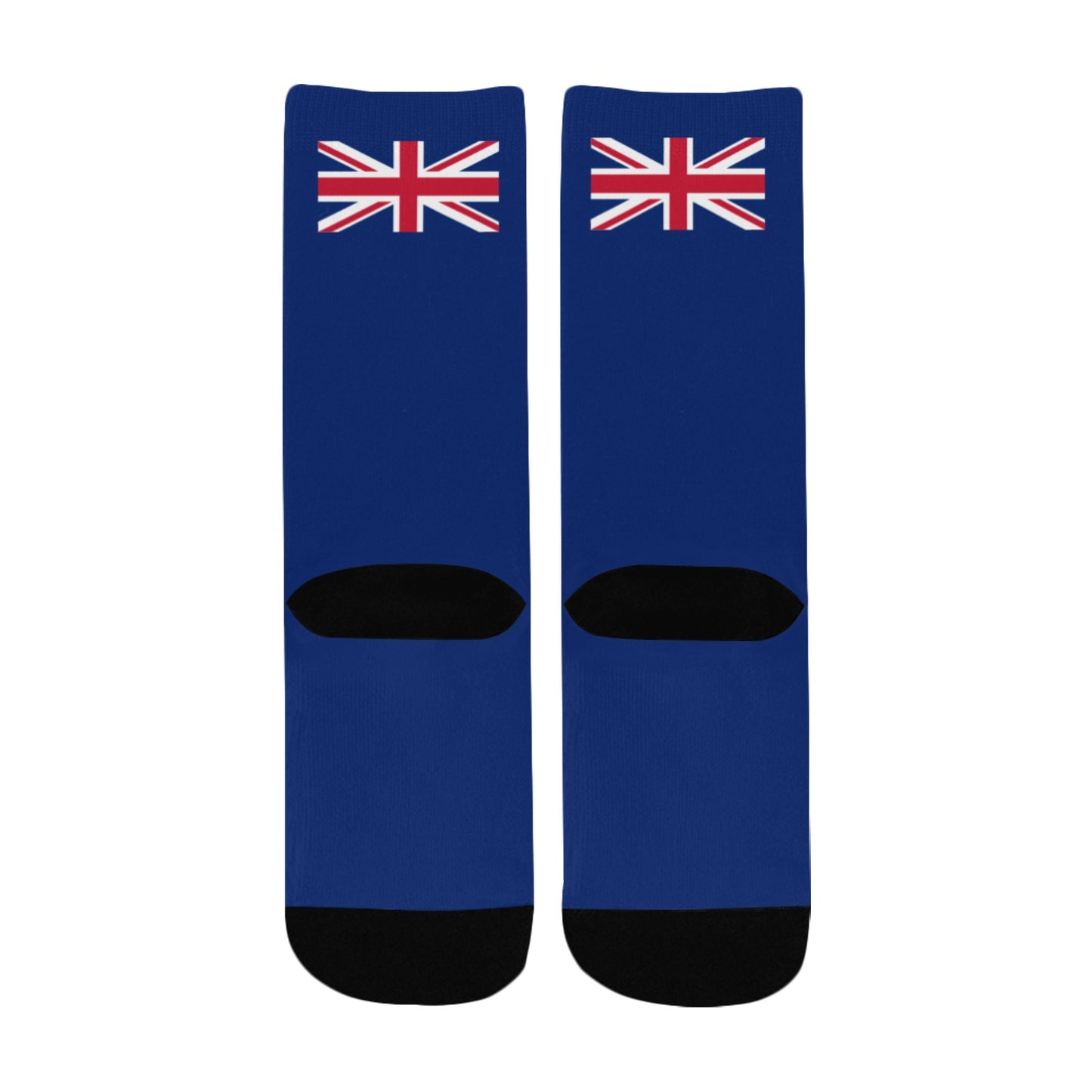 UK/Great Britain Flag Inspired Kid's Custom Socks (Made in the USA)