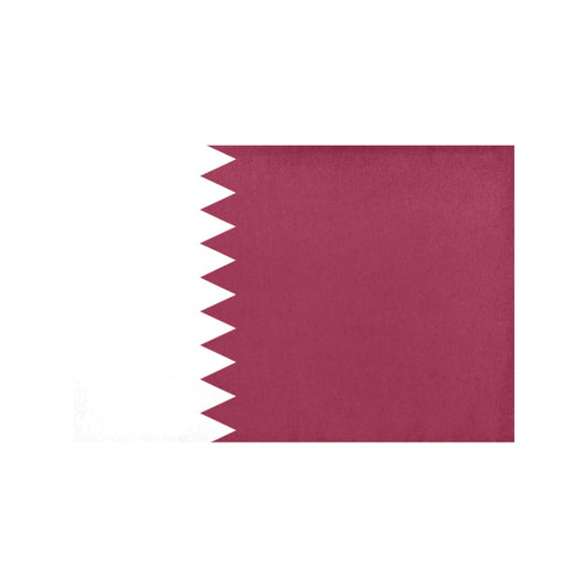 Qatar Flag Placemats 12" x 18" (Set of 6)