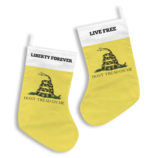 Gadsden Flag Christmas Stocking(Made in USA)