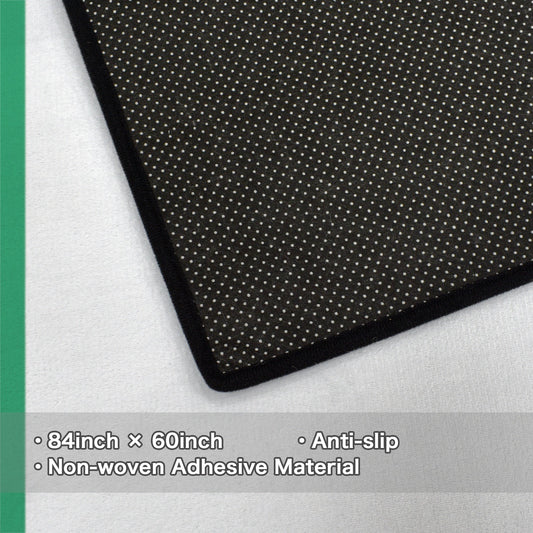 Ireland Flag Inspired 84x60 Inch Area Rug with Black Binding (Made in the USA)