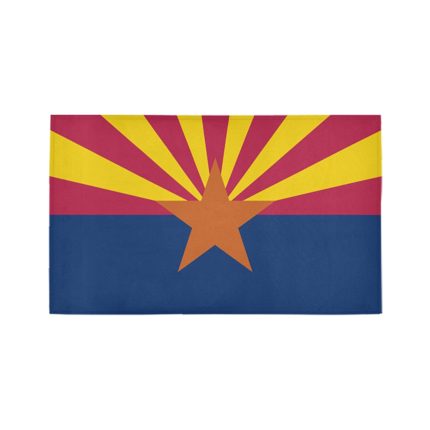 Arizona Flag Inspired Doormat 30" x 18" (Sponge Material)