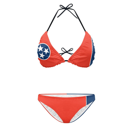Tennessee Flag Inspired Women's Bikini