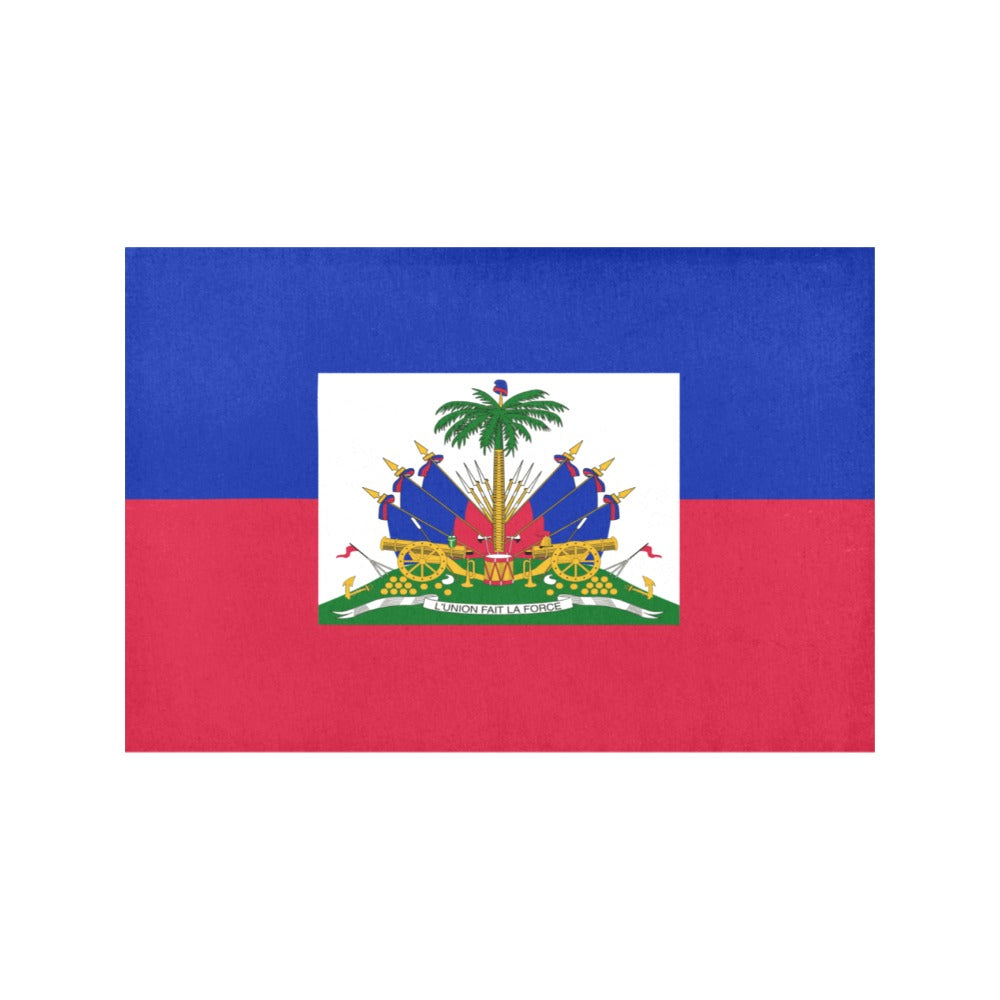 Haiti Flag Placemats 12" x 18" (Set of 6)