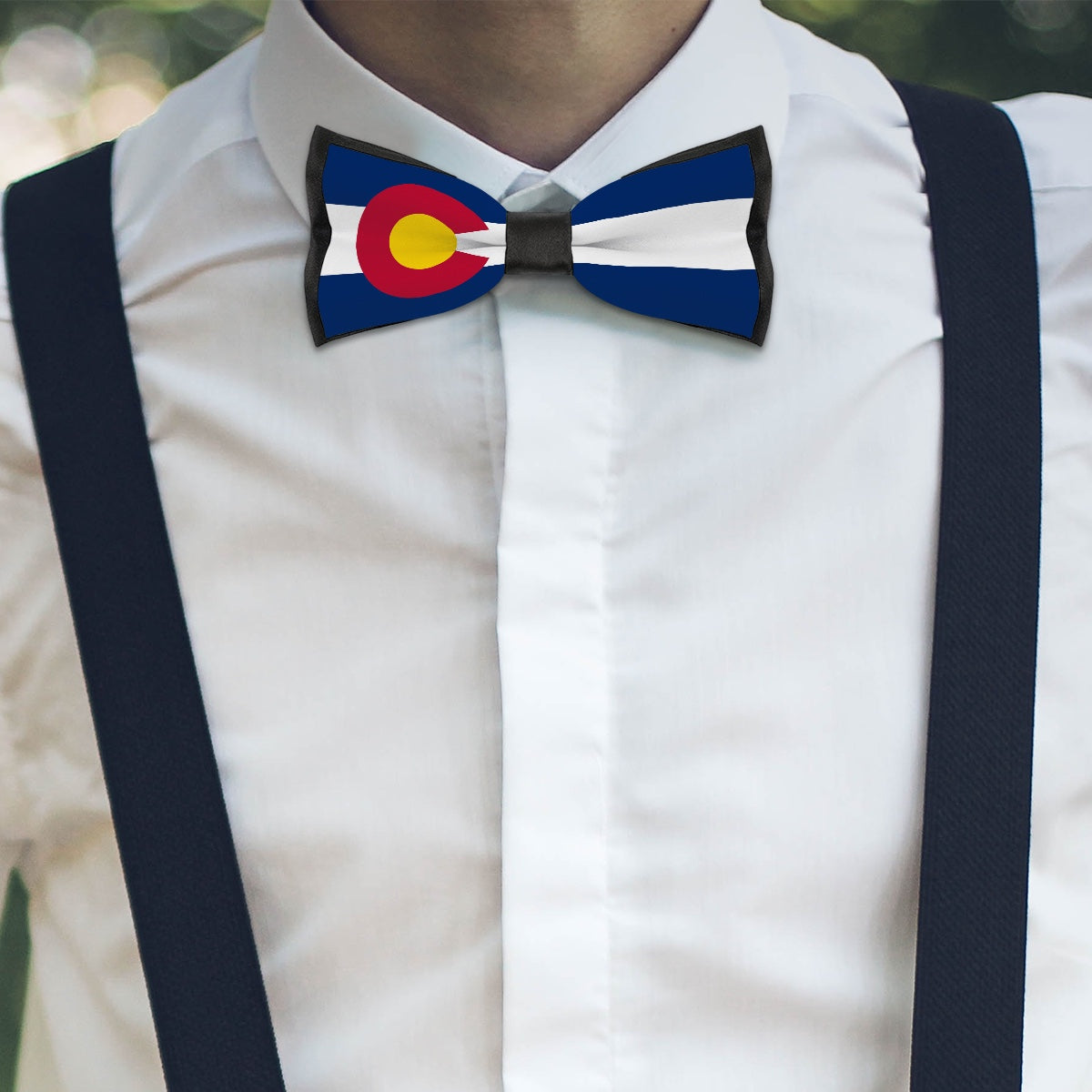 Colorado Flag Inspired Bow Tie – Look Sharp, Show your Columbian Pride