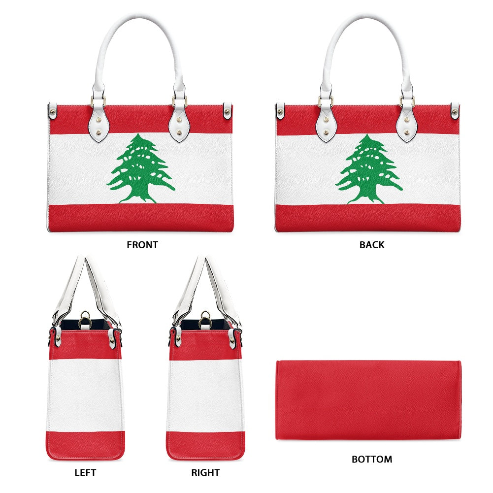 Lebanon Ladies PU handbag - Luv My Flag