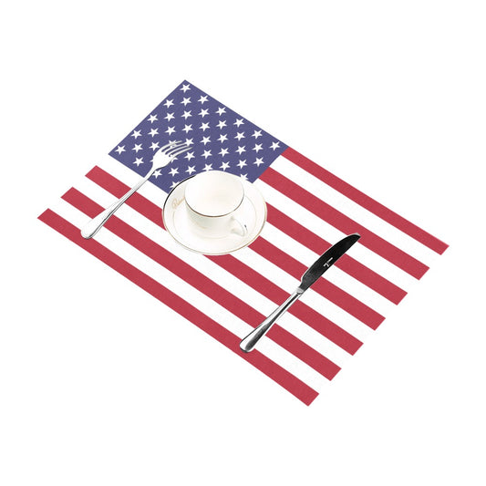 USA/America FLAG Placemats 12" x 18" (Set of 6)