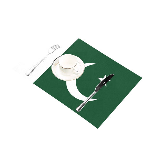 Pakistan Flag Placemats 12" x 18" (Set of 6)