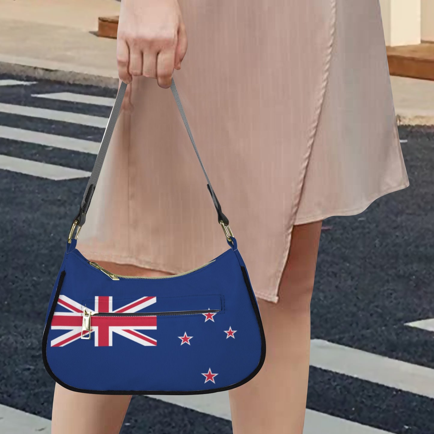 New Zealand Flag Inspired Women's Shoulder Bag
