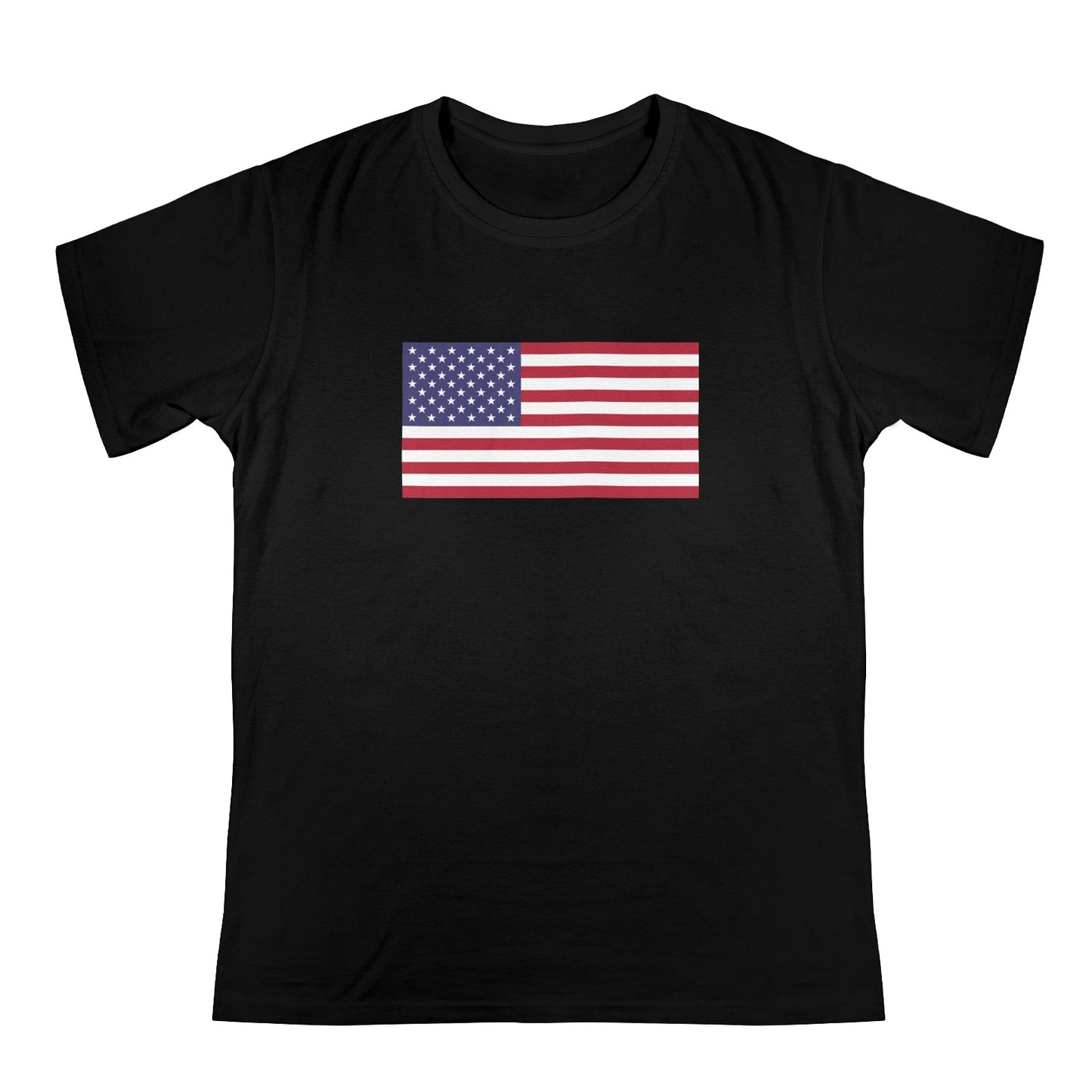 USA/American Flag Inspired Men's Heavy Cotton T-Shirt (Made in the USA)