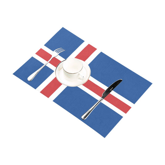 Iceland Flag Placemats 12" x 18" (Set of 6)