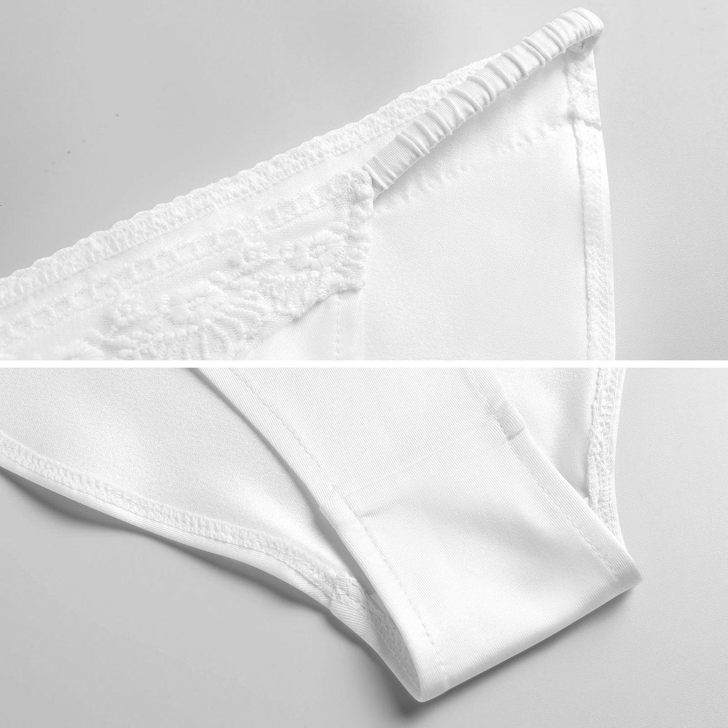 Thin Blue Line Flag Inspired Lace Trim Underwear