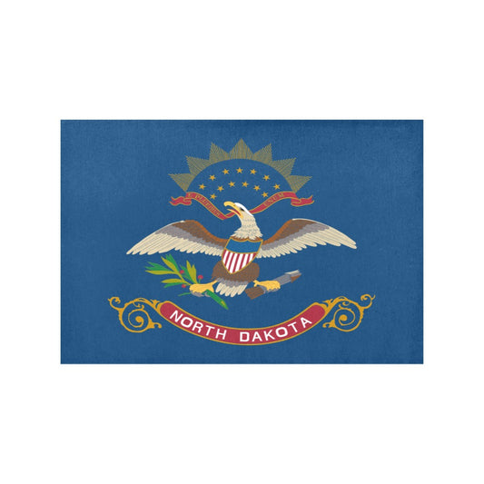 North Dakota state flag by Luv My Flag, featuring eagle.