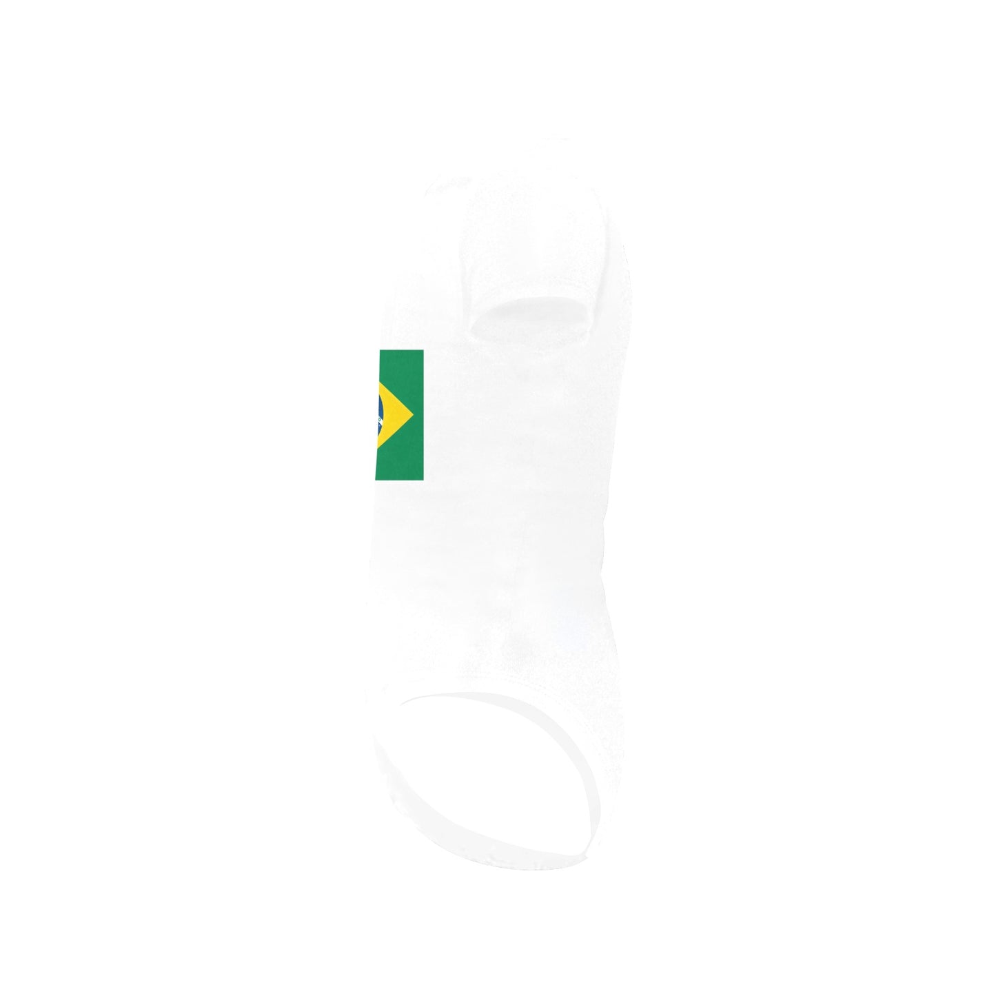 Brazil Flag Baby Short Sleeve Unisex Bodysuits(Made in USA)