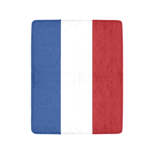 Luv My Flag blanket features the French tricolor design.