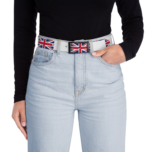 UK/Great Britain Union Jack Flag Inspired Unisex Belt