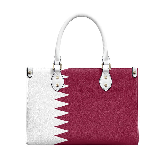 Quatar Ladies PU handbag - Luv My Flag