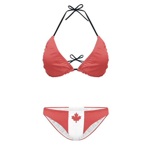 Canada Flag Inspired Women's Bikini
