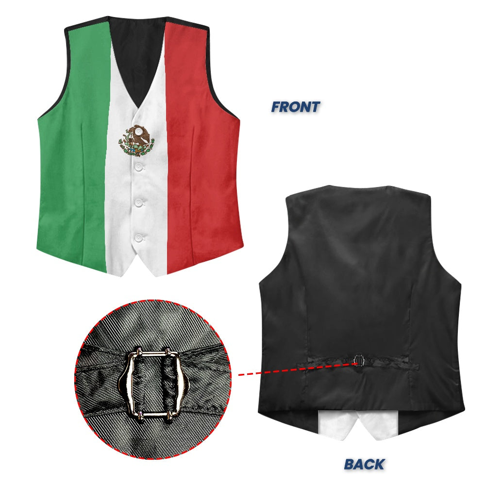 Mexico Flag Suit vest jacket