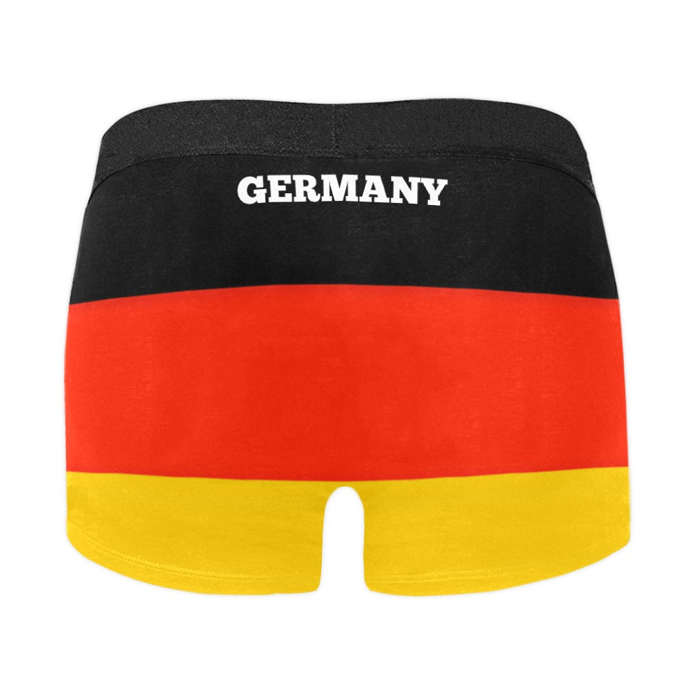Germany Flag Inspired Mens Boxer Briefs Made in the USA