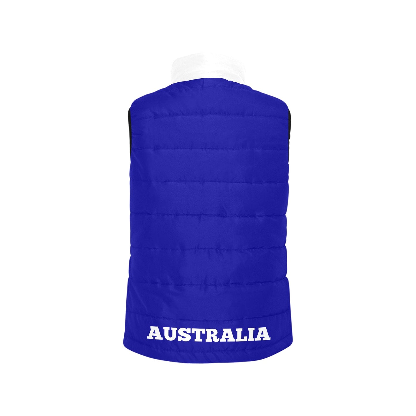 Australia Flag Inspired Women's Padded Vest