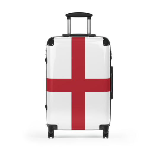England Flag Inspired Suitcase