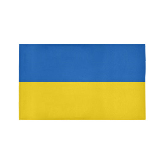 Ukraine Flag Inspired Doormat 30" x 18" (Sponge Material)