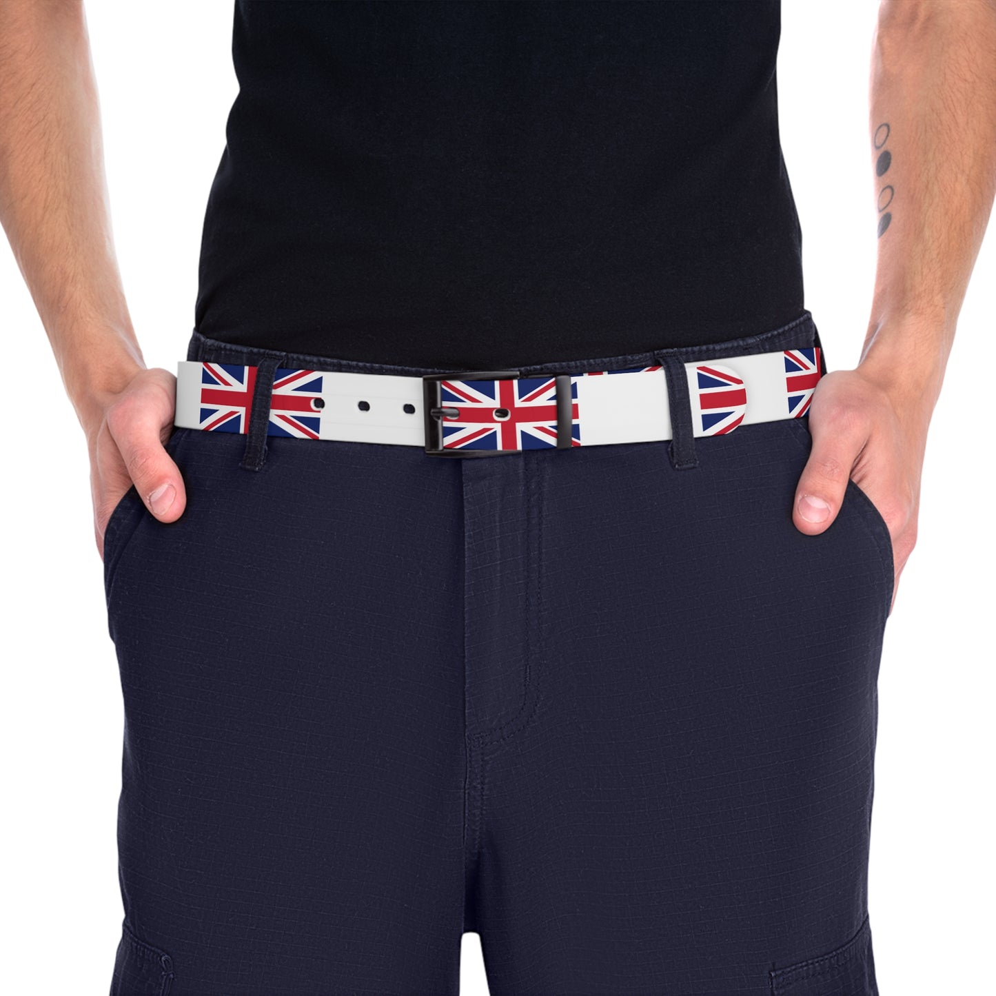 UK/Great Britain Union Jack Flag Inspired Unisex Belt