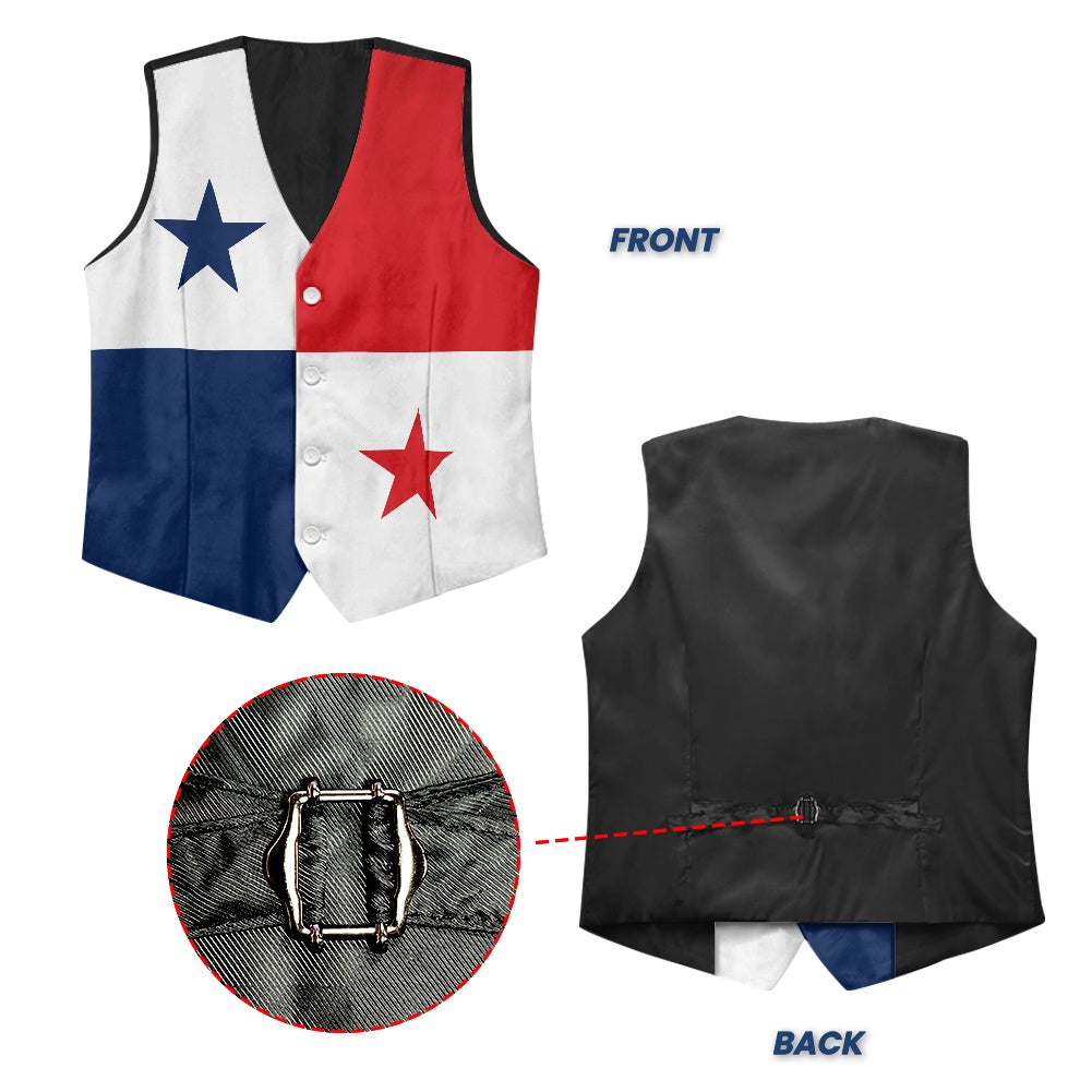 Panama Flag Suit vest jacket