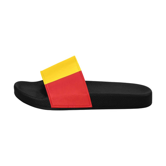 Romania Flag Men's Slide Sandals