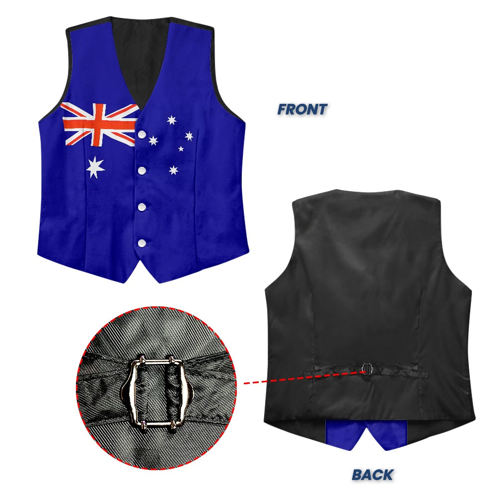 Australia Flag Suit vest jacket