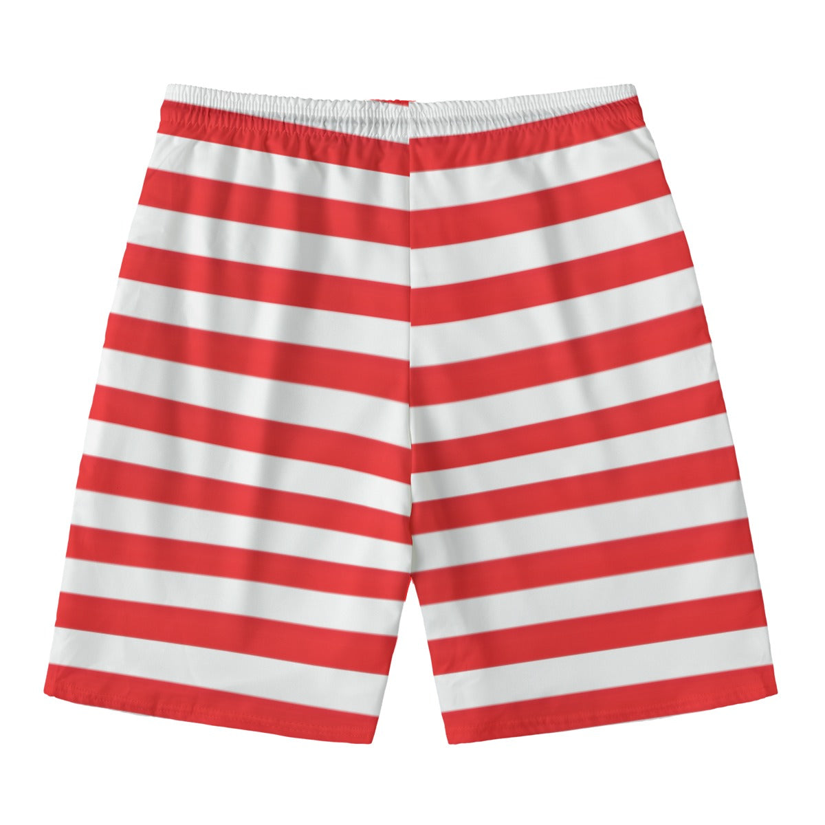 Red and white striped shorts from Luv My Flag.