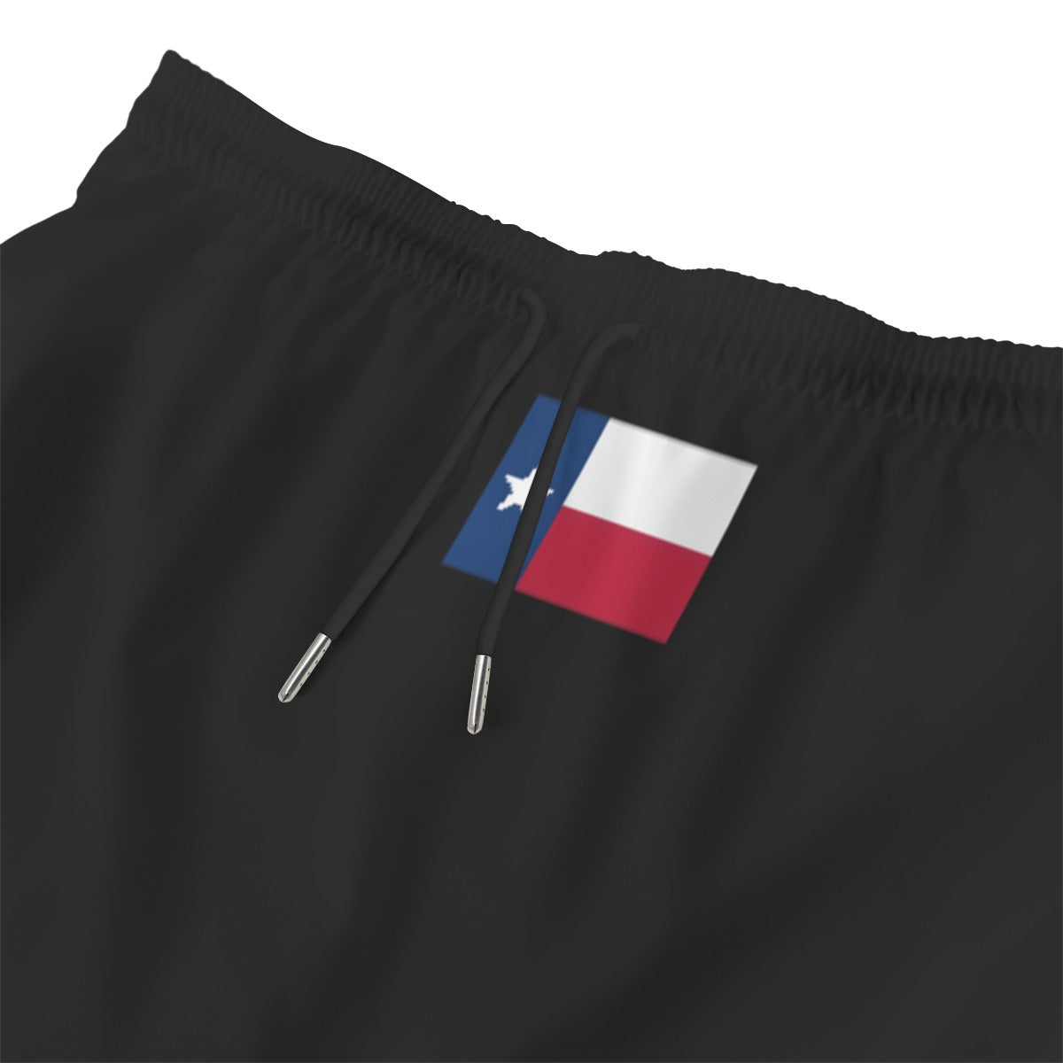 Black shorts with Texas flag by Luv My Flag.