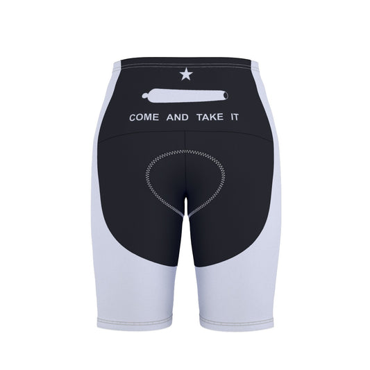 Come and Take It Flag Inspired Men’s Cycling Shorts Style-2