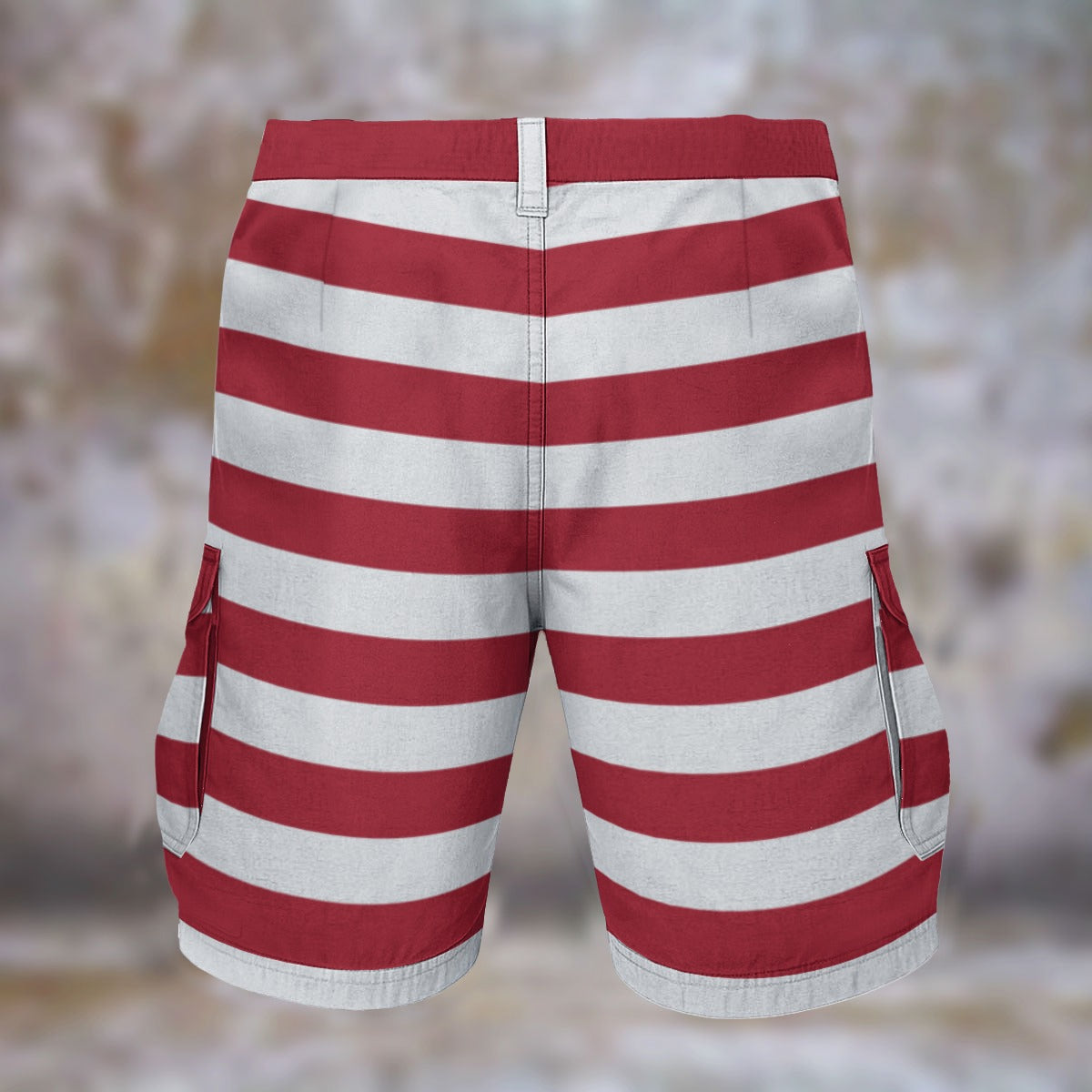 USA/America Flag Inspired Men’s Cargo Shorts