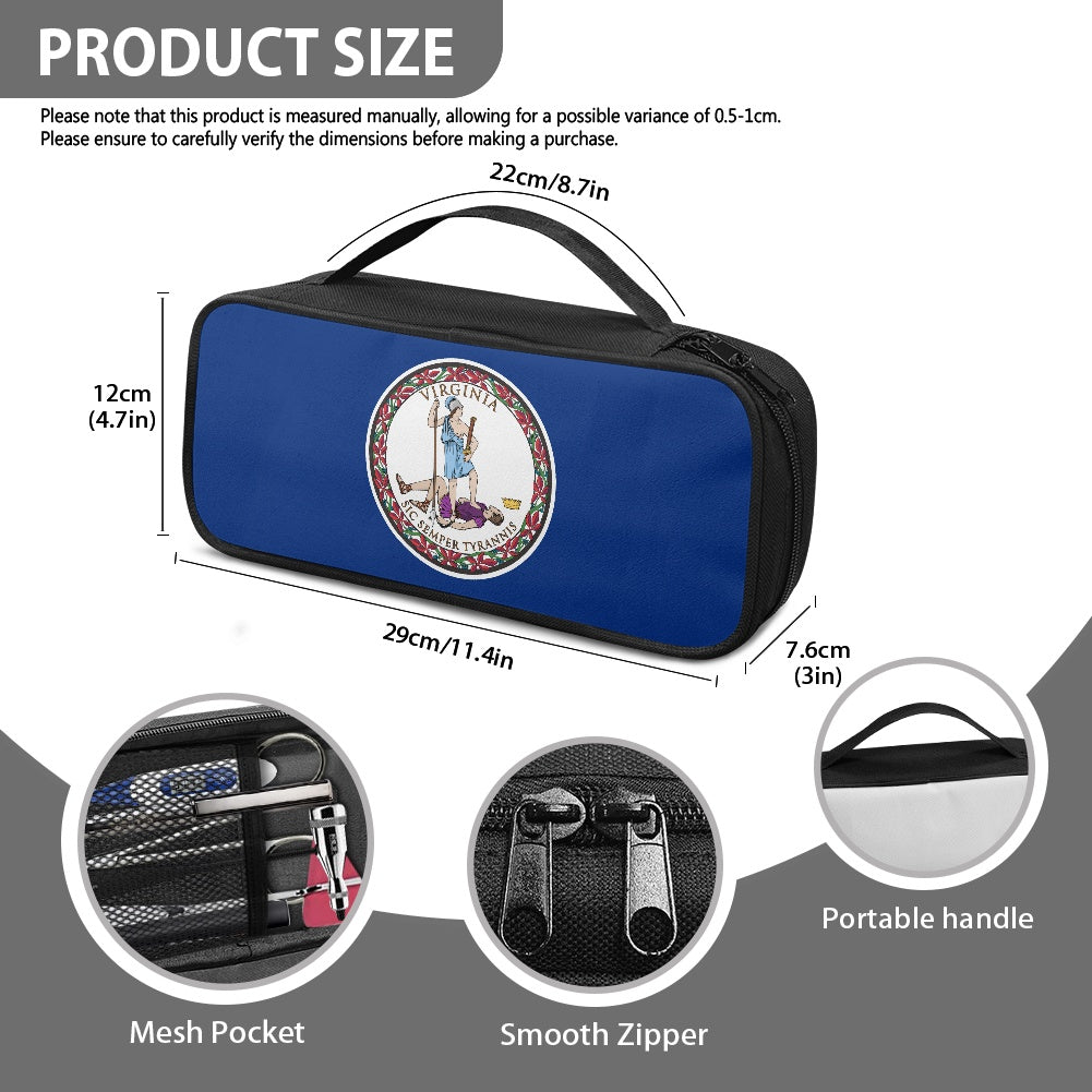 Virginia Flag Inspired Stethoscope Storage Bag