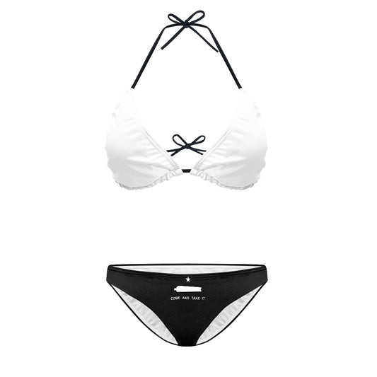 Come and Take It Flag Inspired Women's Bikini