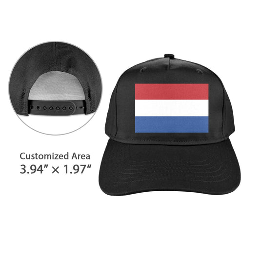 Netherlands Flag Baseball Cap (Made in USA)