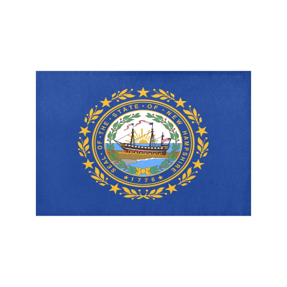 New Hampshire Flag Placemats 12" x 18" (Set of 6)