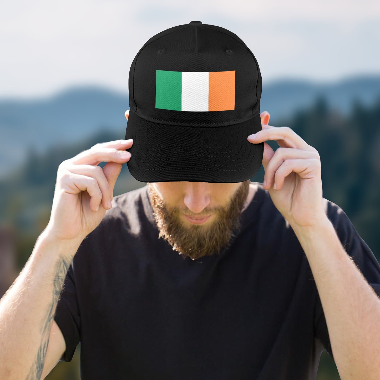 Ireland Flag Baseball Cap (Made in USA)