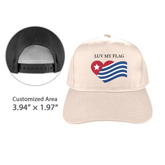 LUV MY FLAG LOGO Baseball Cap (Made in USA)