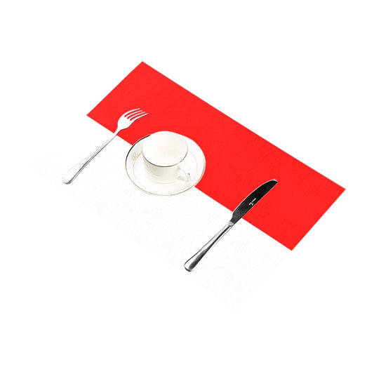 Indonesia Flag Placemats 12" x 18" (Set of 6)