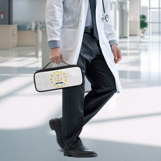 Rhode Island Flag Inspired Stethoscope Storage Bag