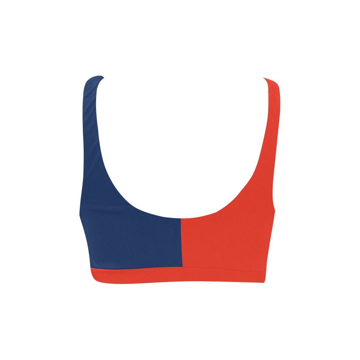Tennessee Flag Inspired Sport Bikini Top