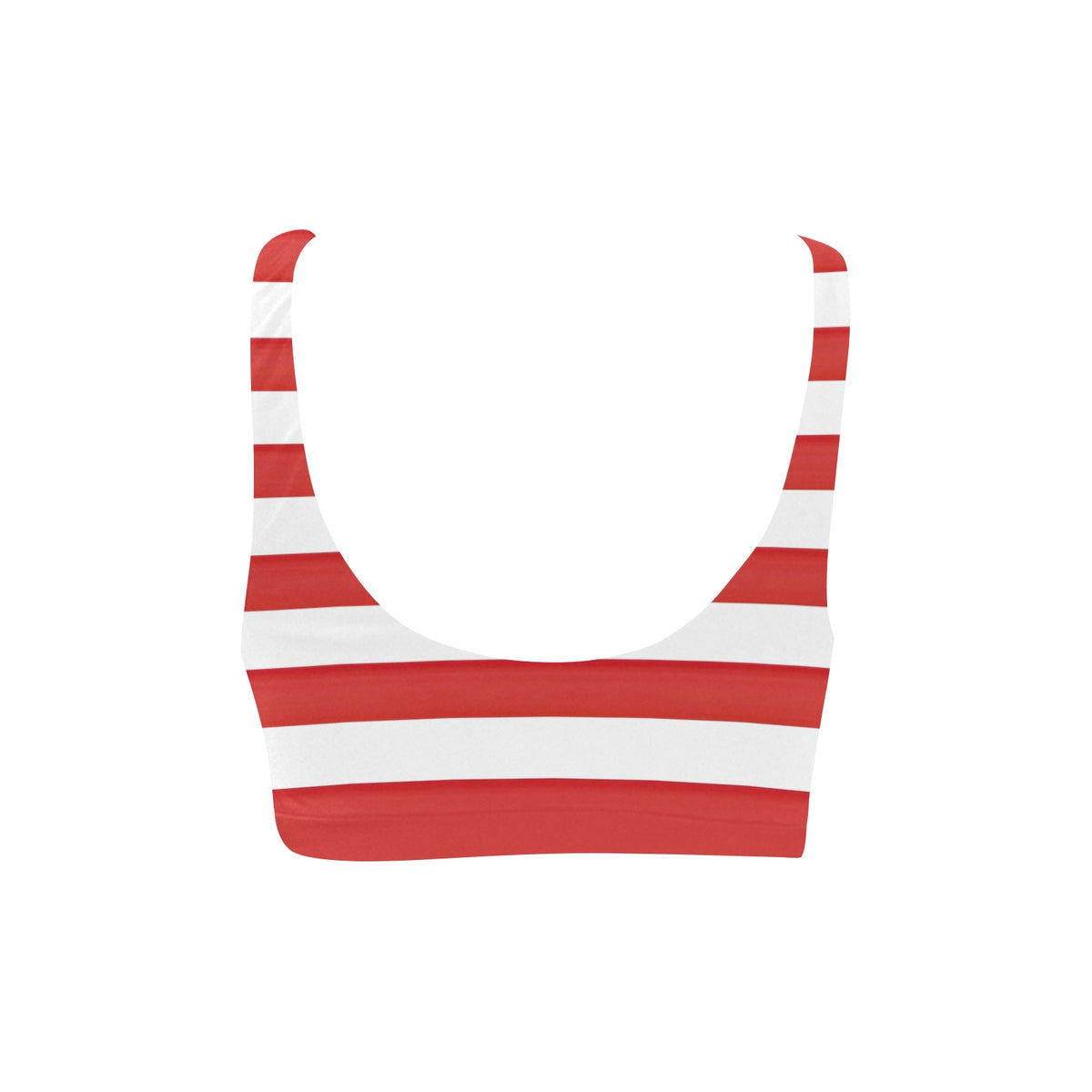 USA American Flag Inspired Style-4 Sport Bikini Top